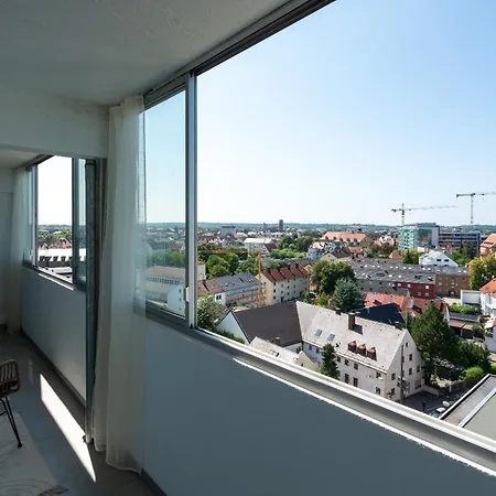 Casa Sunset -unvergessliche Panorama Aussicht Im Stylischen Apartmán Augsburg