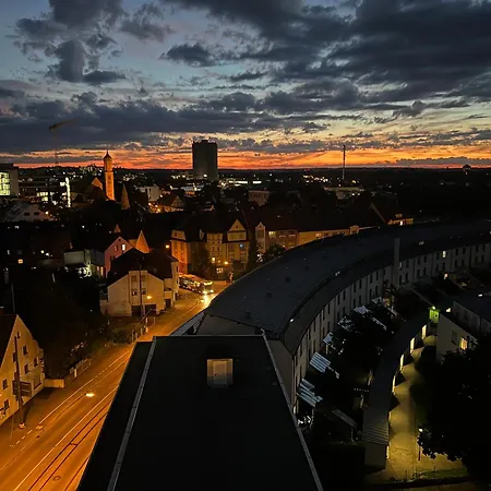 Casa Sunset -unvergessliche Panorama Aussicht Im Stylischen Augsburg