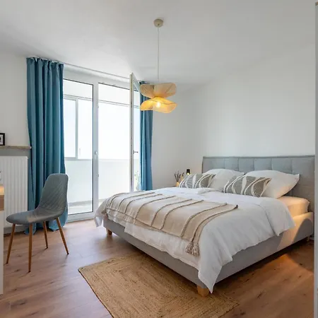 Casa Sunset Augsburg - Unvergessliche Aussicht - 1Min Zu Tram&Bus