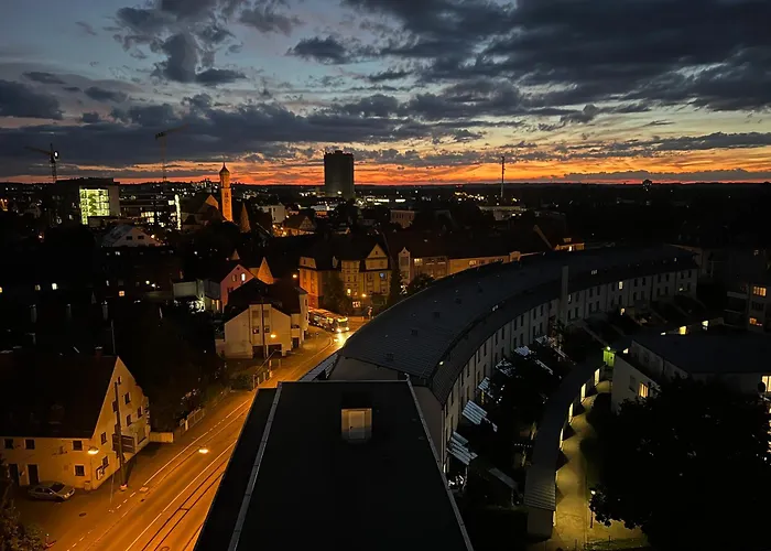 Casa Sunset - Unvergessliche Aussicht - 1min Zu Tram&bus Augsburg