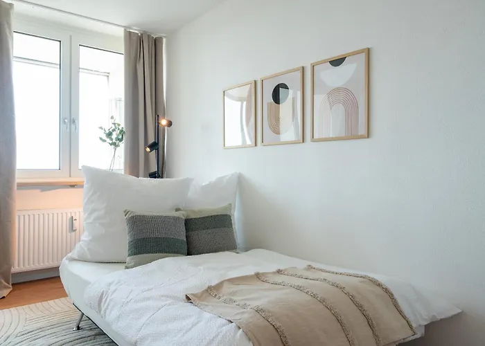 Appartement Casa Sunset - Unvergessliche Aussicht - 1min Zu Tram&bus Augsburg